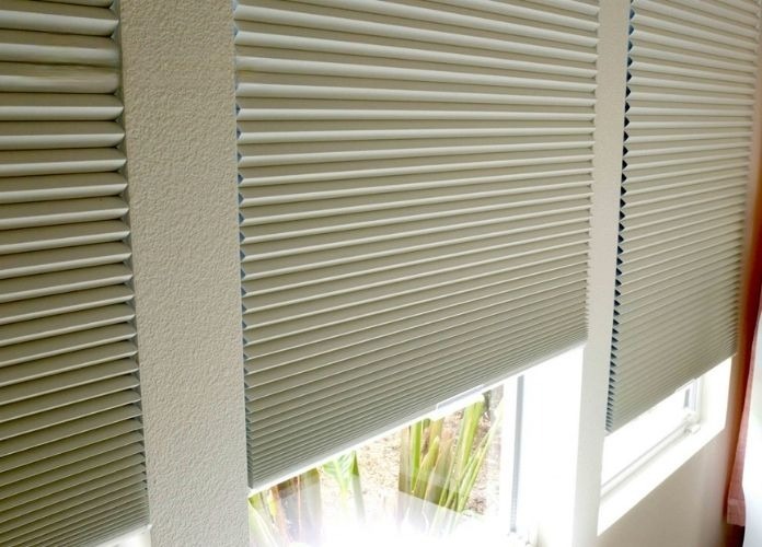 Xu hướng sử dụng rèm tổ ong trong nhà kính, căn hộ