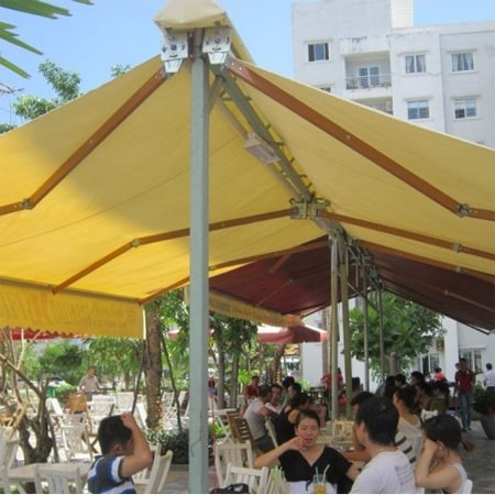 Mái hiên di động bánh xe