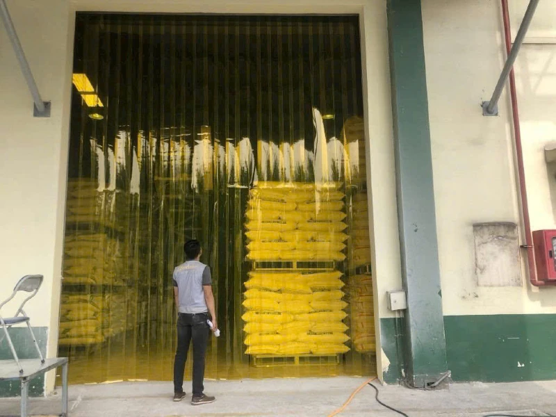 Rèm nhựa PVC cho nhà kho