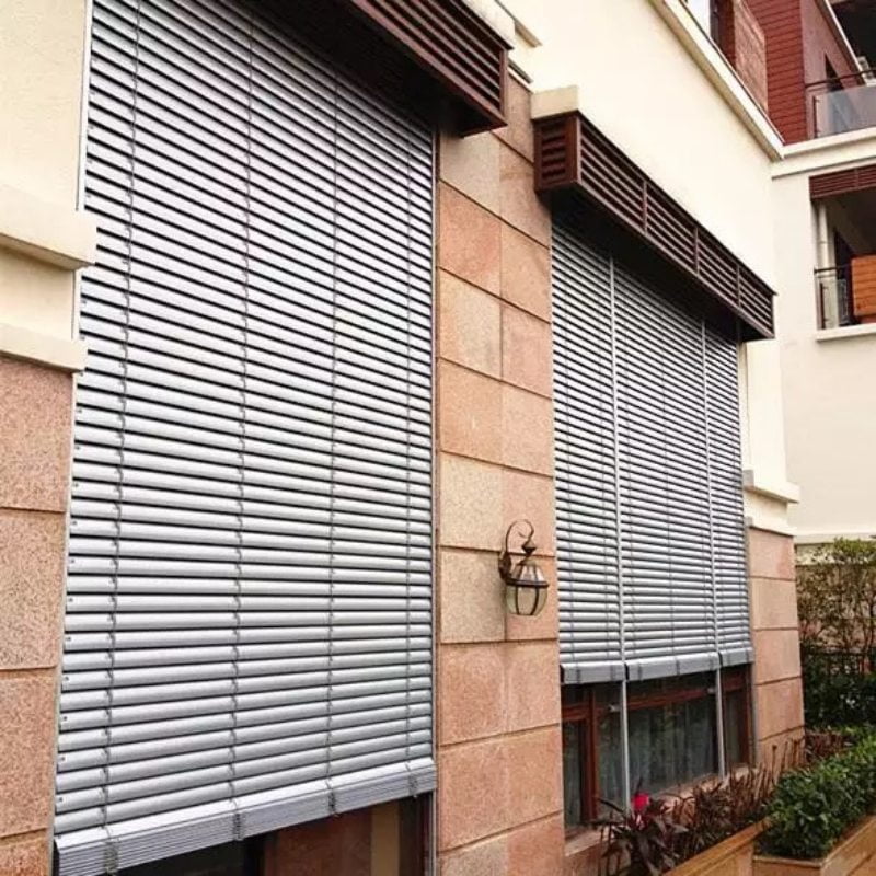 Rèm sáo nhôm chống nắng ngoài trời