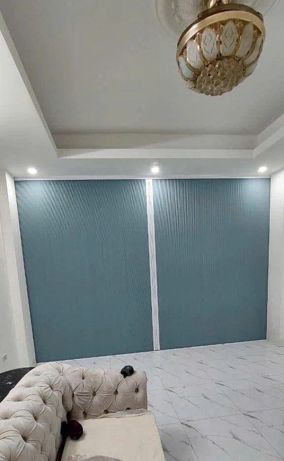 Rèm tổ ong ngăn lạnh phòng khách