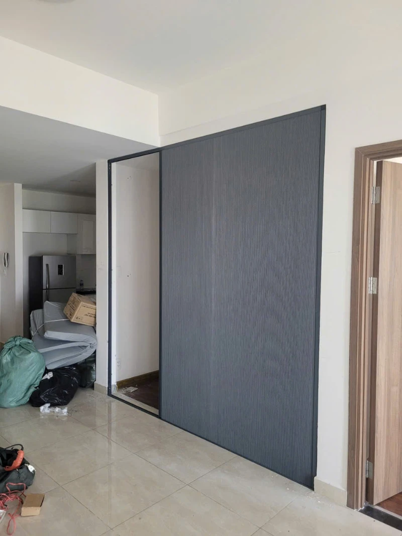 Rèm tổ ong ngăn phòng điều hòa di động