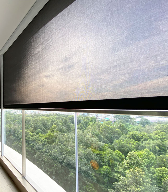 Rèm zipper tự động cao cấp